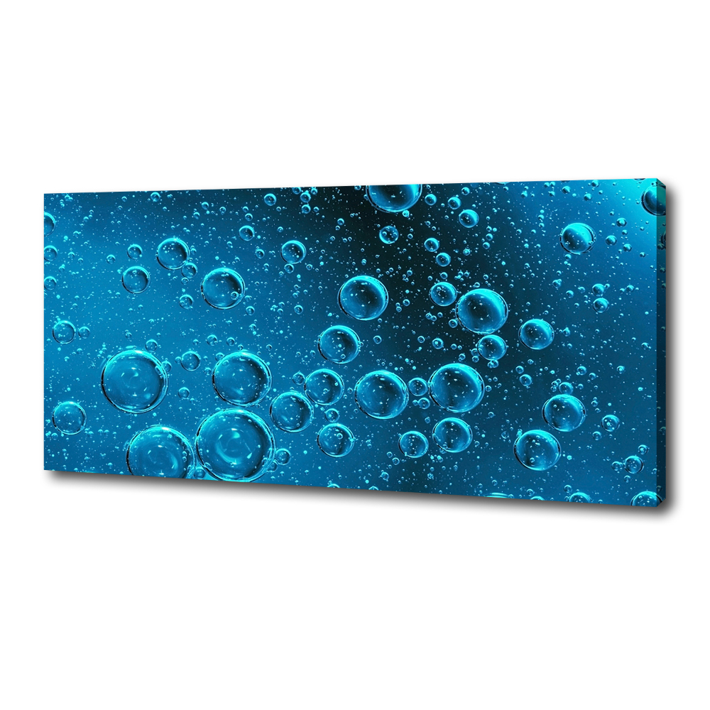 Tableau photo sur toile Bulles sous l'eau