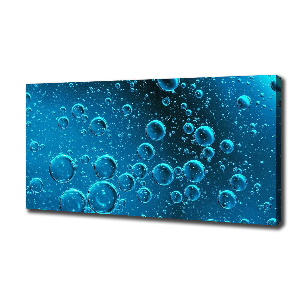 Tableau photo sur toile Bulles sous l'eau