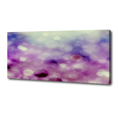 Tableau photo sur toile Cercles violets