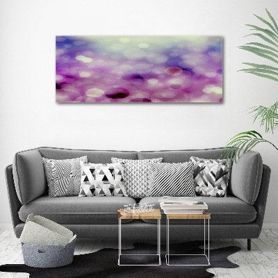 Tableau photo sur toile Cercles violets