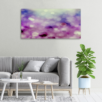 Tableau photo sur toile Cercles violets