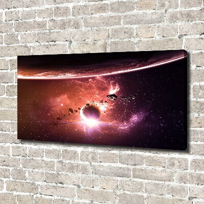 Tableau photo sur toile Galaxie