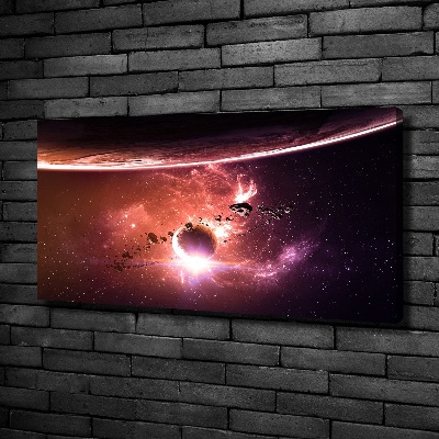 Tableau photo sur toile Galaxie