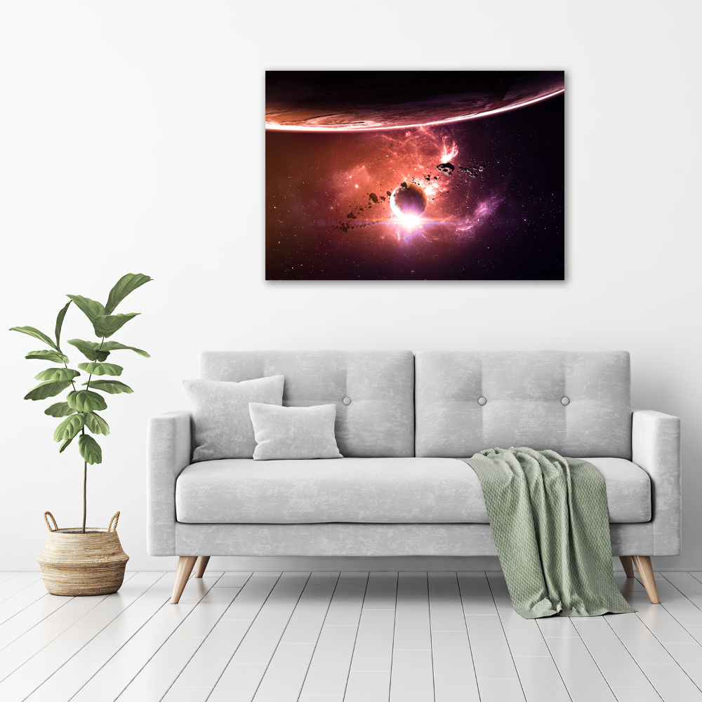 Tableau photo sur toile Galaxie