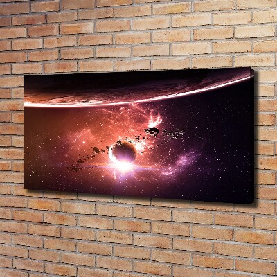 Tableau photo sur toile Galaxie