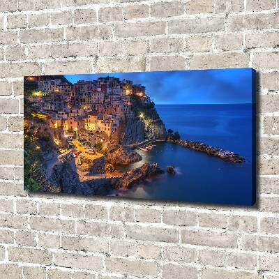 Tableau imprimé sur toile Manarola Italie