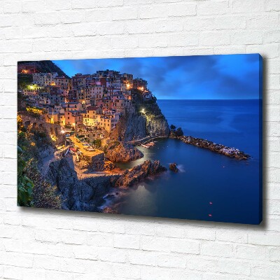 Tableau imprimé sur toile Manarola Italie