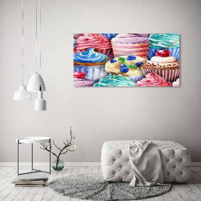 Tableau photo sur toile Gâteaux colorés