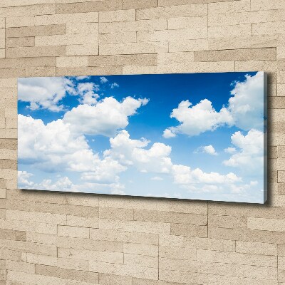 Tableau photo sur toile Nuages dans le ciel