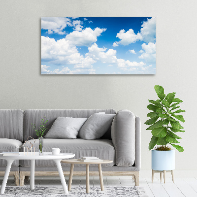 Tableau photo sur toile Nuages dans le ciel