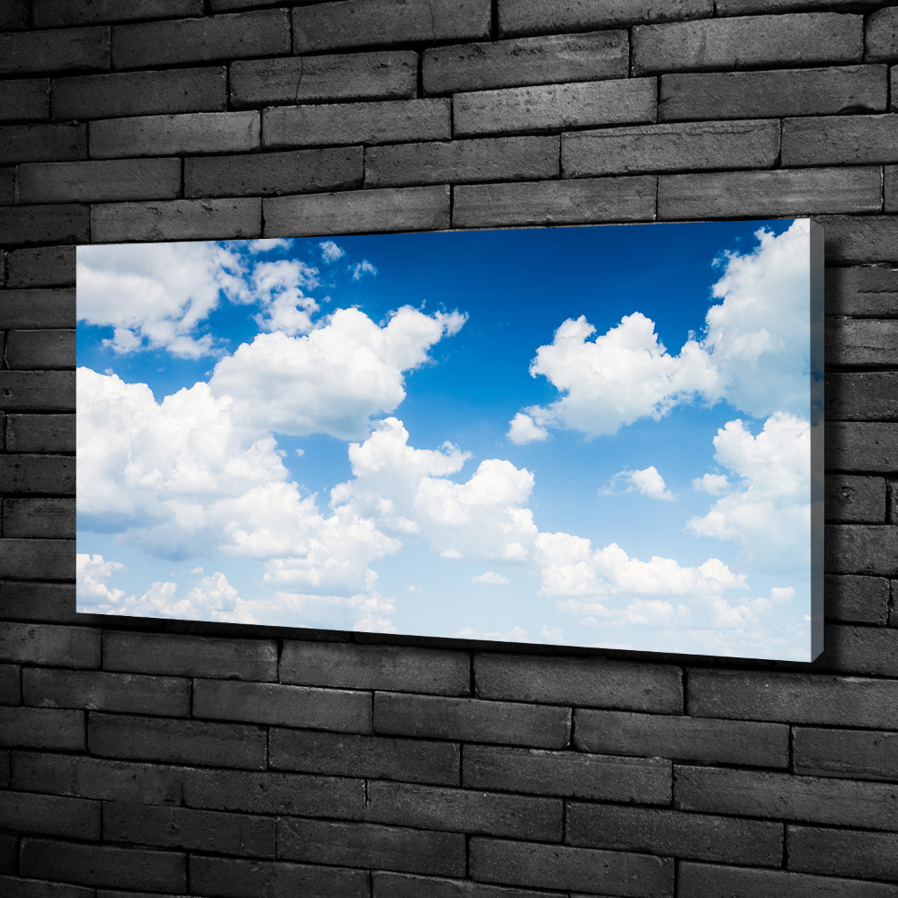 Tableau photo sur toile Nuages dans le ciel