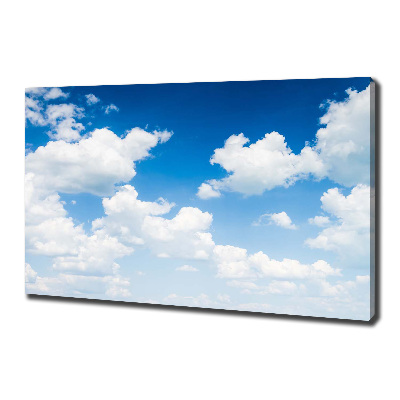 Tableau photo sur toile Nuages dans le ciel