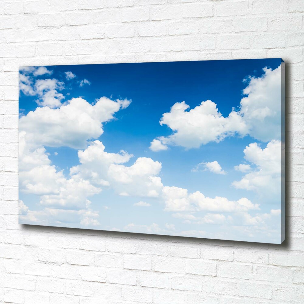 Tableau photo sur toile Nuages dans le ciel