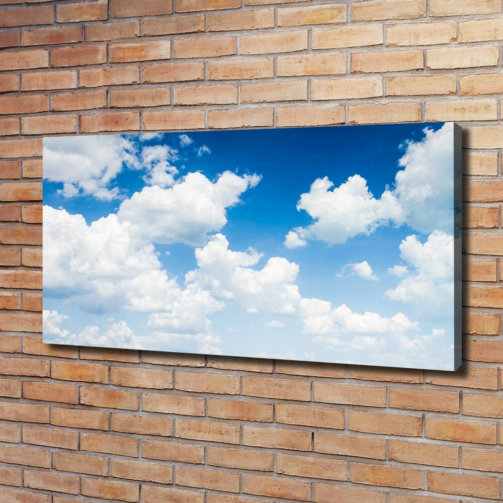 Tableau photo sur toile Nuages dans le ciel