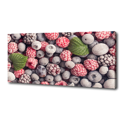 Tableau imprimé sur toile Fruits de la forêt congelés