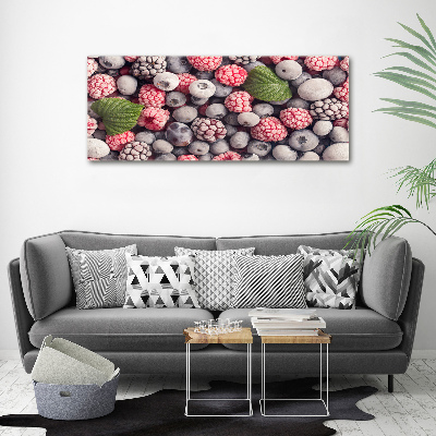 Tableau imprimé sur toile Fruits de la forêt congelés