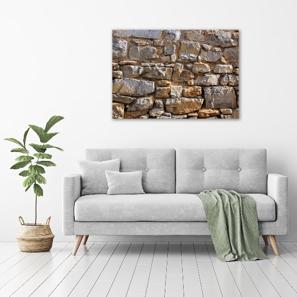 Tableau imprimé sur toile Mur de pierres