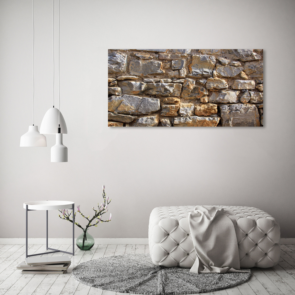 Tableau imprimé sur toile Mur de pierres