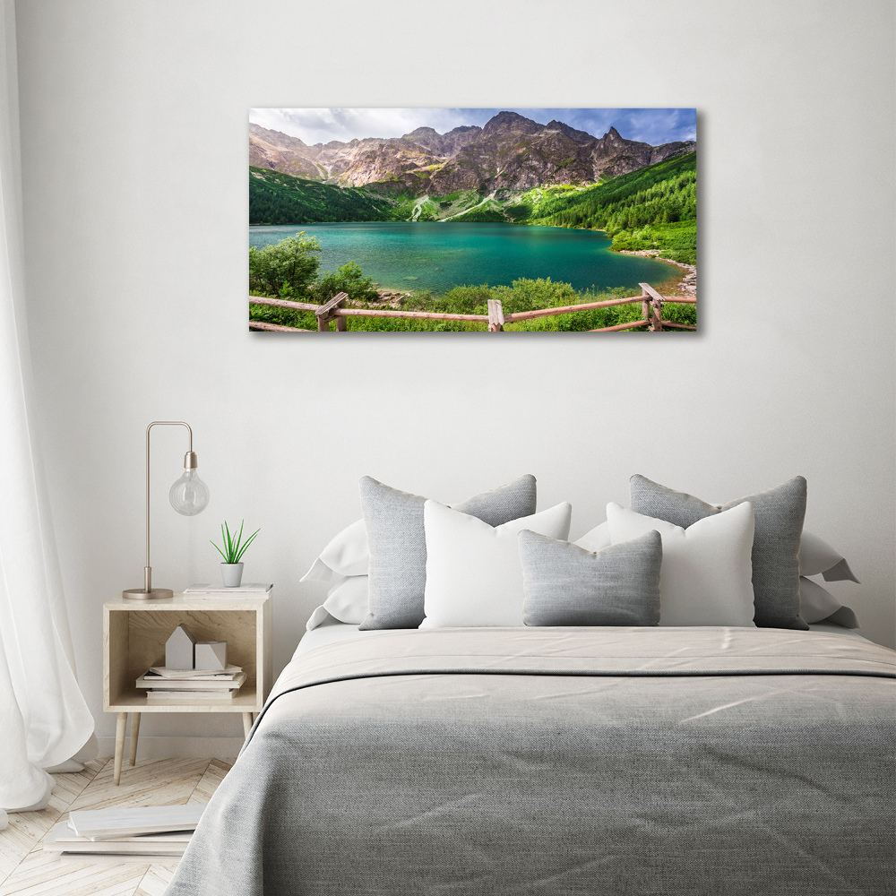 Tableau sur toile Oeil moral Tatras