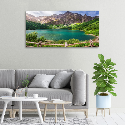 Tableau sur toile Oeil moral Tatras