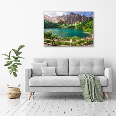 Tableau sur toile Oeil moral Tatras