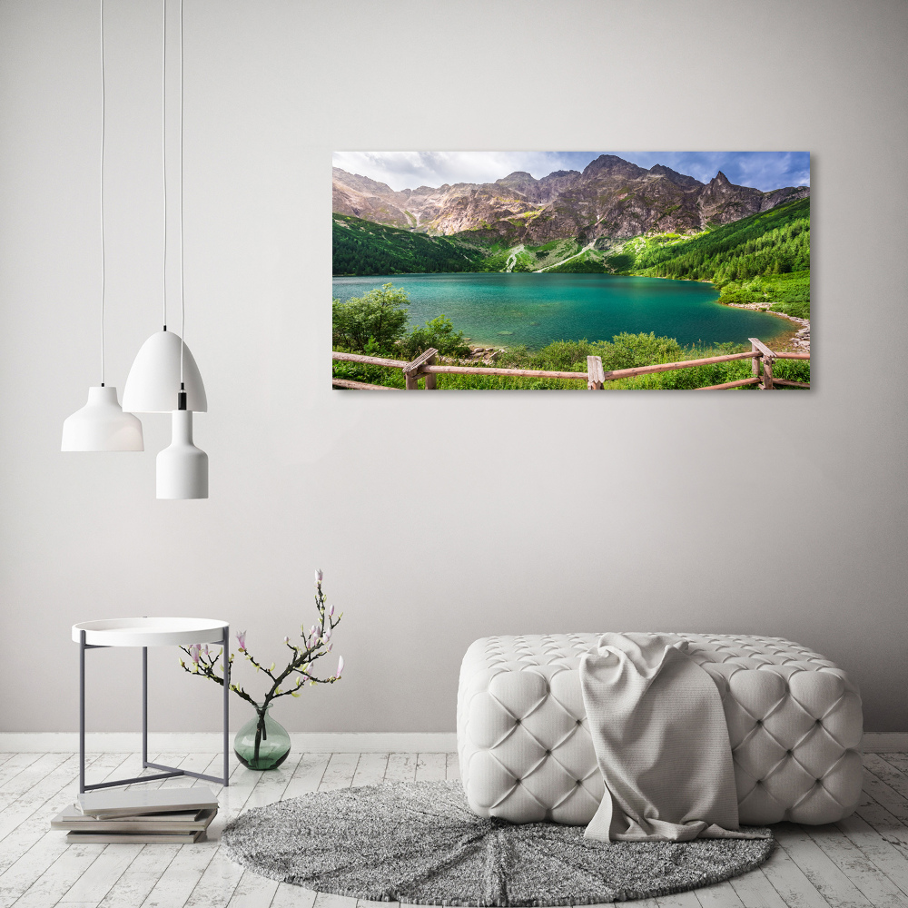 Tableau sur toile Oeil moral Tatras