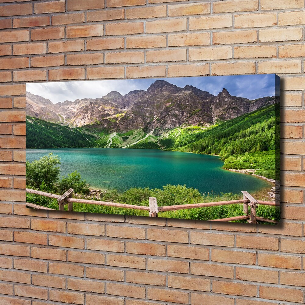 Tableau sur toile Oeil moral Tatras