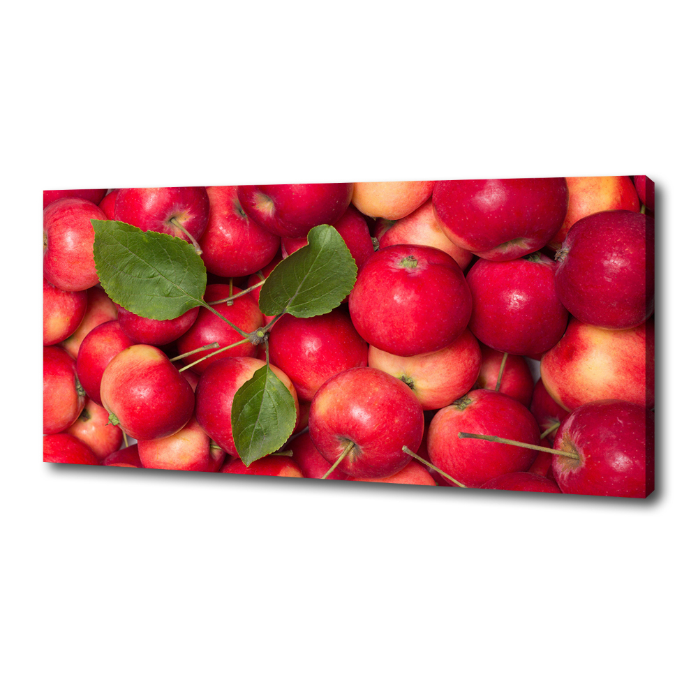 Tableau imprimé sur toile Pommes rouges