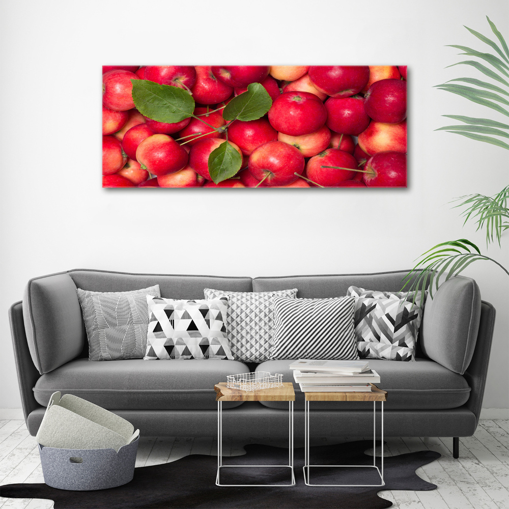 Tableau imprimé sur toile Pommes rouges