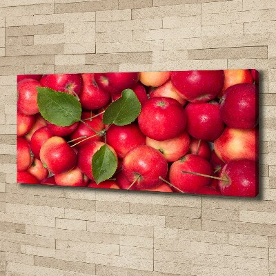 Tableau imprimé sur toile Pommes rouges