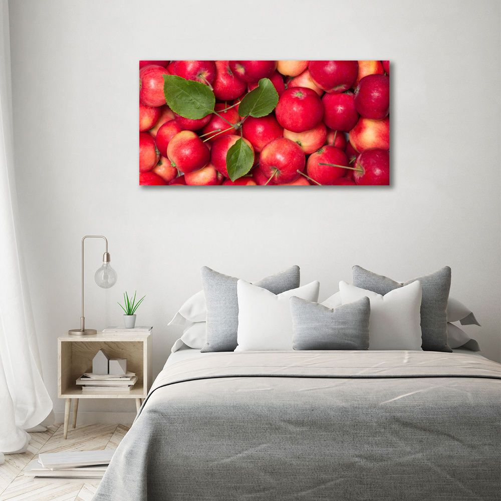 Tableau imprimé sur toile Pommes rouges