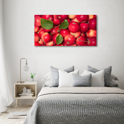 Tableau imprimé sur toile Pommes rouges