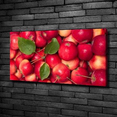 Tableau imprimé sur toile Pommes rouges