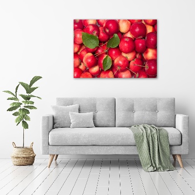 Tableau imprimé sur toile Pommes rouges