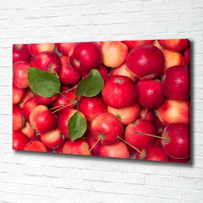 Tableau imprimé sur toile Pommes rouges