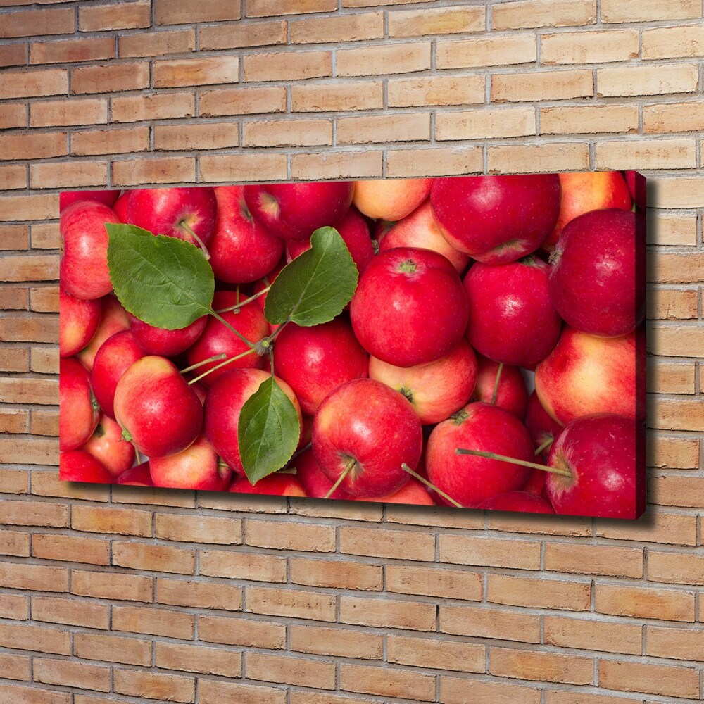 Tableau imprimé sur toile Pommes rouges