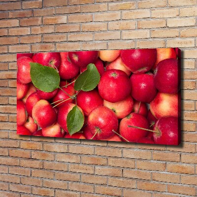 Tableau imprimé sur toile Pommes rouges