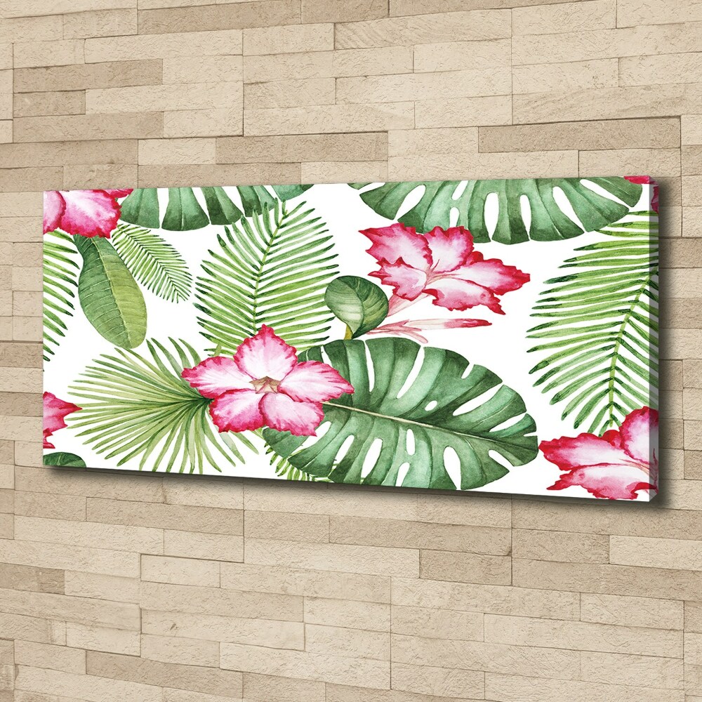 Tableau photo sur toile Fleurs exotiques