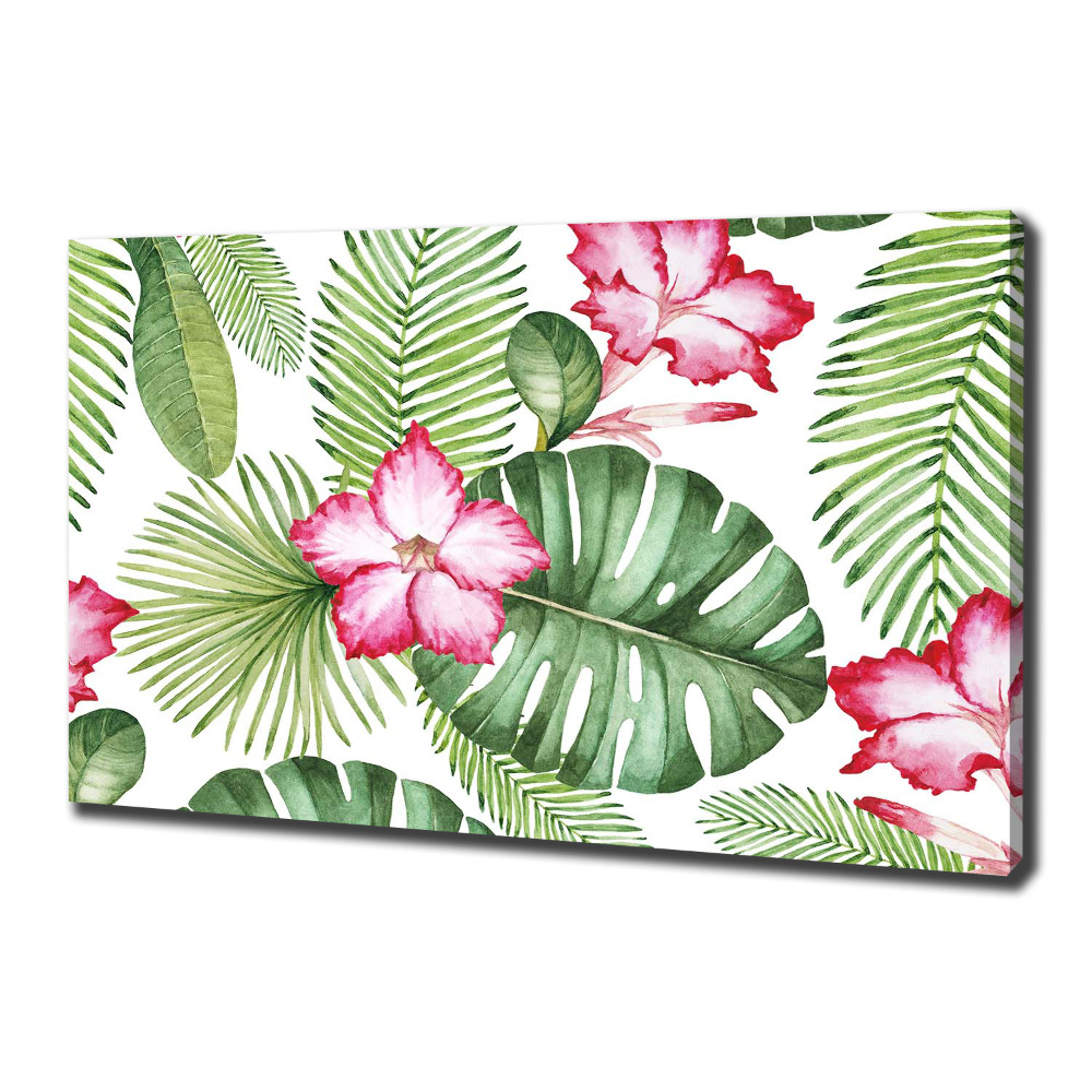 Tableau photo sur toile Fleurs exotiques