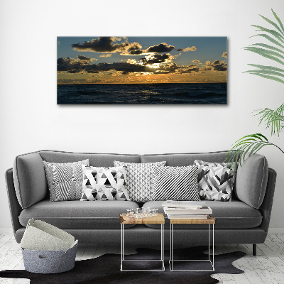 Tableau mural sur toile Ouest au bord de la mer