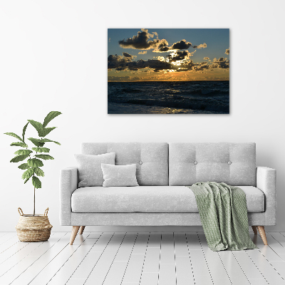 Tableau mural sur toile Ouest au bord de la mer