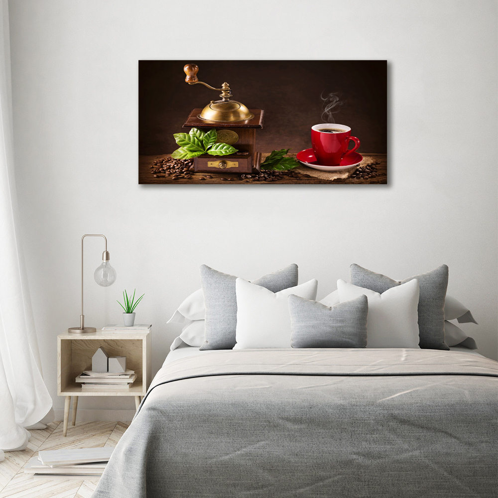 Tableau photo sur toile Café et moulin