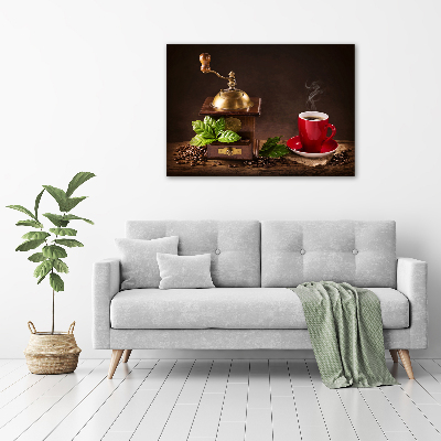 Tableau photo sur toile Café et moulin