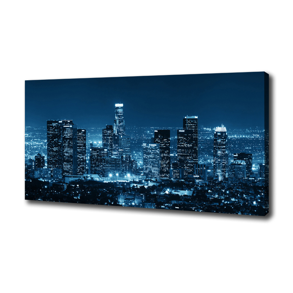 Tableau imprimé sur toile Los Angeles la nuit