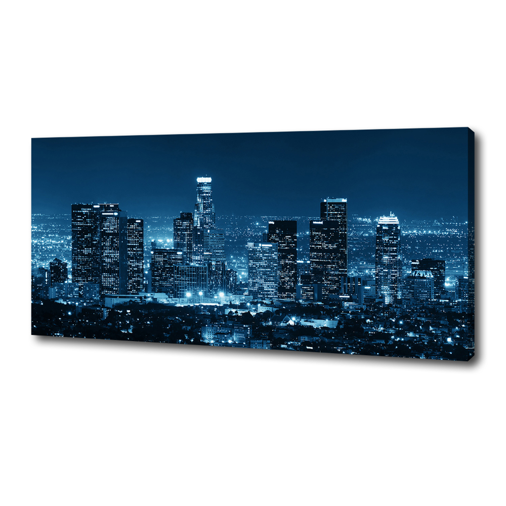 Tableau imprimé sur toile Los Angeles la nuit