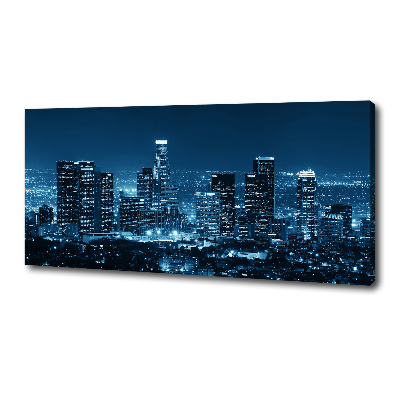 Tableau imprimé sur toile Los Angeles la nuit