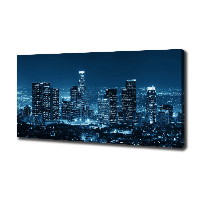 Tableau imprimé sur toile Los Angeles la nuit