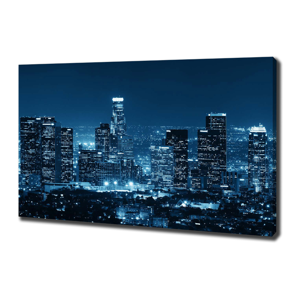 Tableau imprimé sur toile Los Angeles la nuit