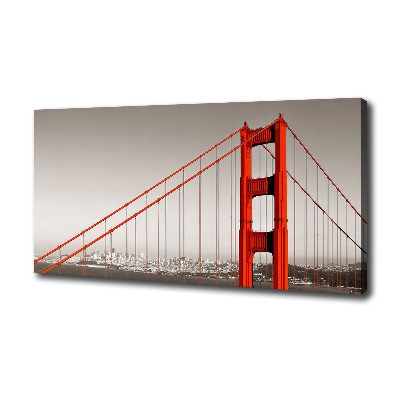 Tableau imprimé sur toile Pont de San Francisco