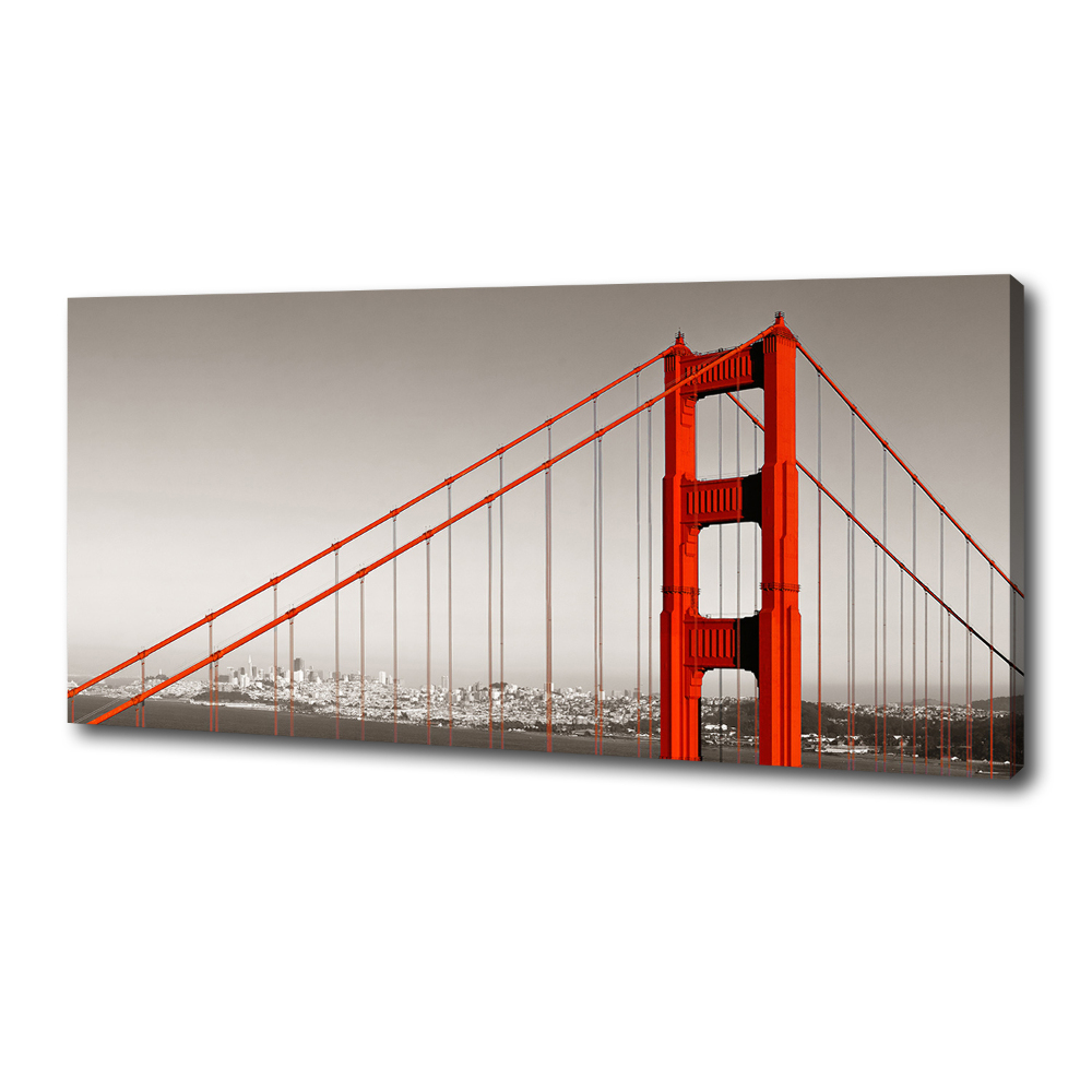 Tableau imprimé sur toile Pont de San Francisco